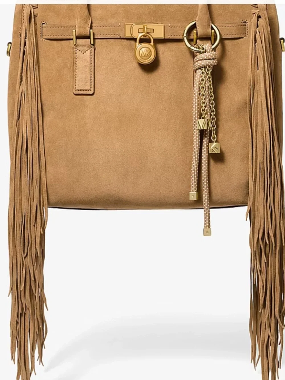 Michael Kors nwt Gold-Tone and Speckled Cord Bag Charm